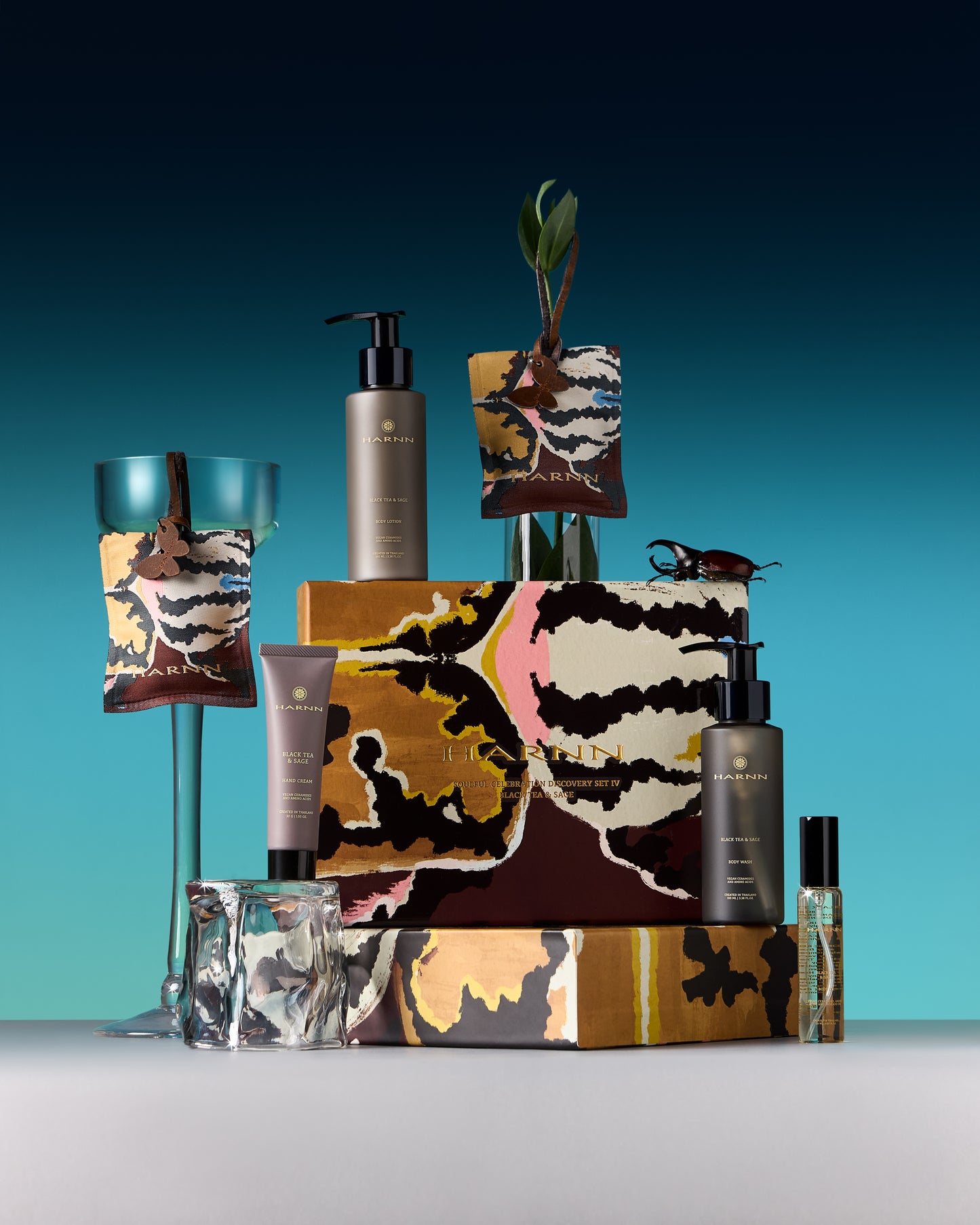 ソウルフル セレブレーション エクスプローラー セット4　ブラックティー＆セージ